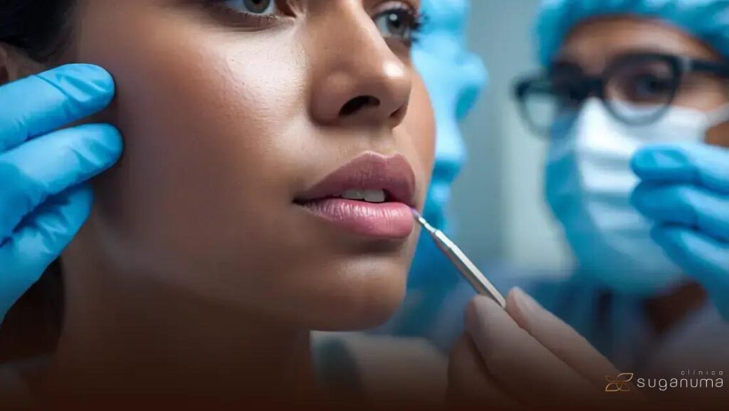 Assimetria Labial? Preenchimento Corrige Proporções com Precisão