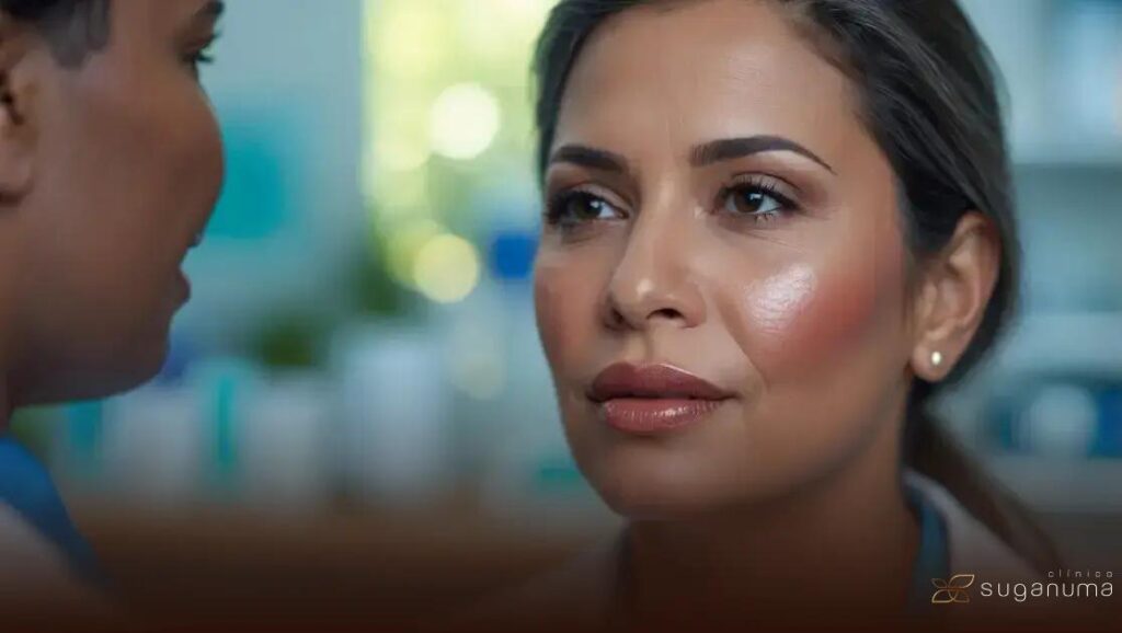 Lábios com Brilho Natural: Efeito Glossy com Ácido Hialurônico