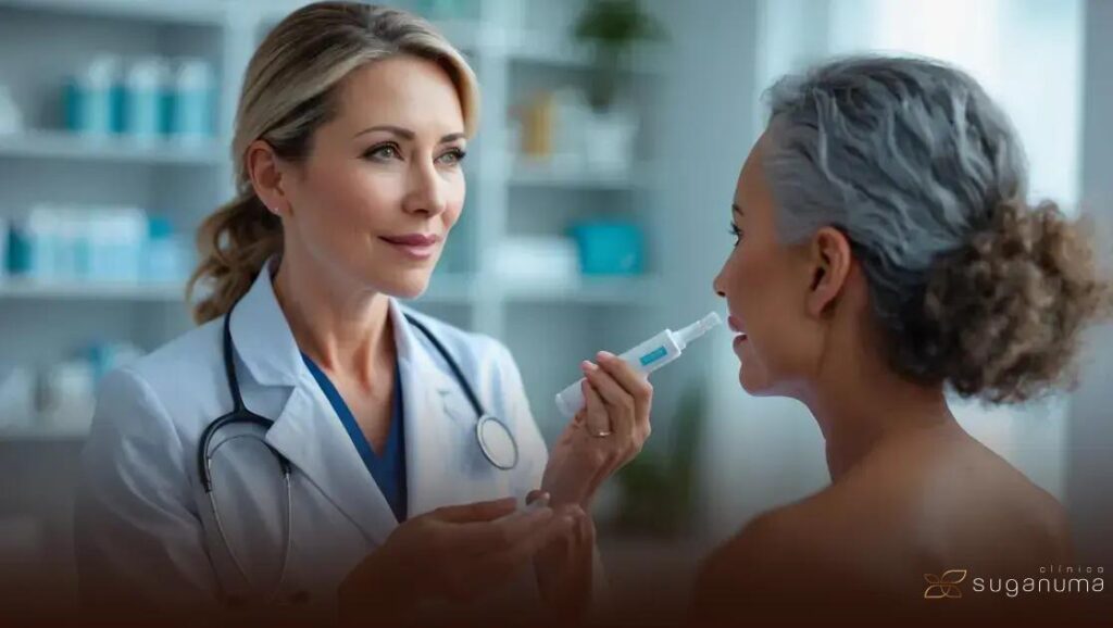 Plasmage nas Rugas dos Olhos: Jato de Plasma Suaviza com Precisão